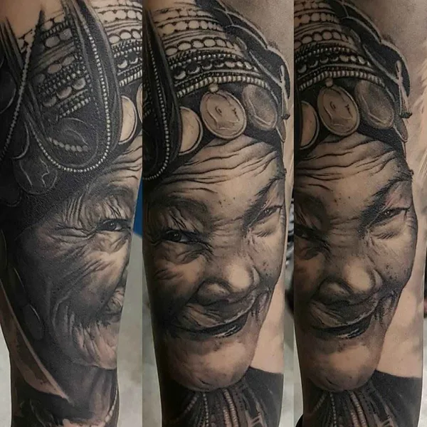 Реализм tattoo by Gabriele Pais in Cagliari