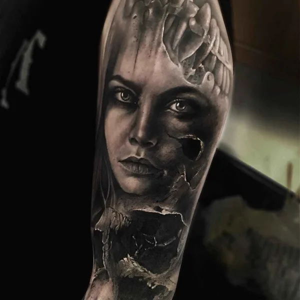 Realism tattoo by Sam Barber in London
