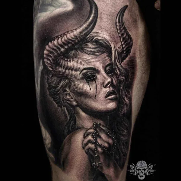 Realism tattoo by Javier Antunez in Hialeah