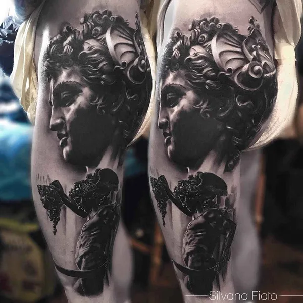 Realism tattoo by Silvano Fiato in Genova
