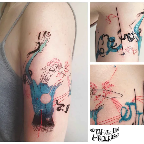 Author's Style tattoo by Maison Métamose in Paris