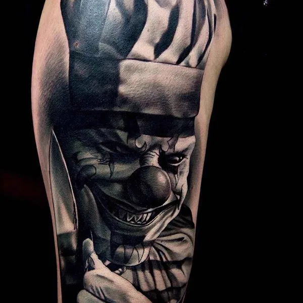 Авторская tattoo by Damian Gorski in London