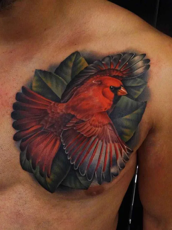 male color realism Tatuaggio su chest #9885 | Tatuatore Andres Acosta