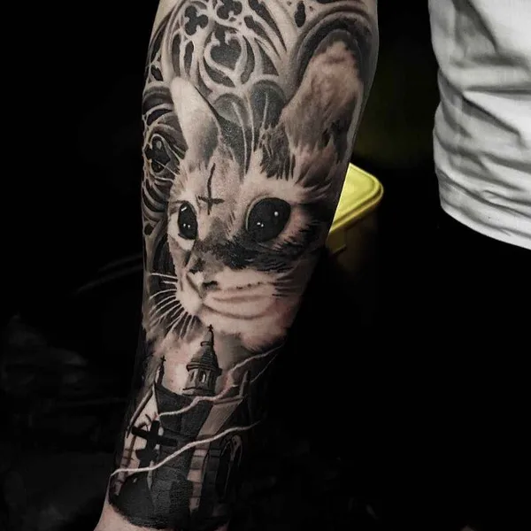 Realism tattoo by Massi Novecento in Grumello del Monte