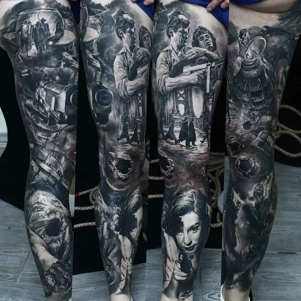 Realism tattoo by Domantas Parvainis in Šiauliai