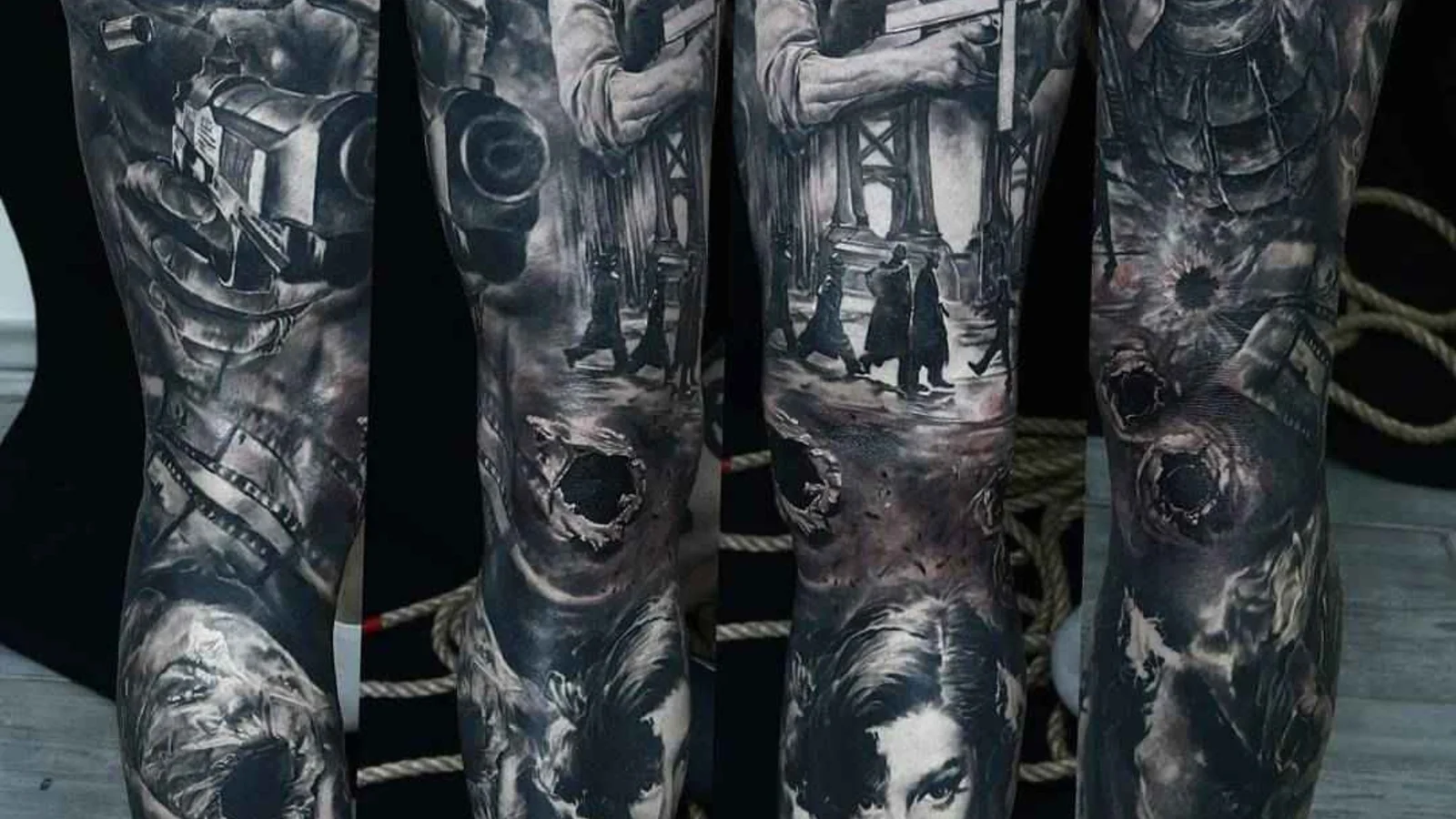 Domantas Parvainis - detailed realism tattoos