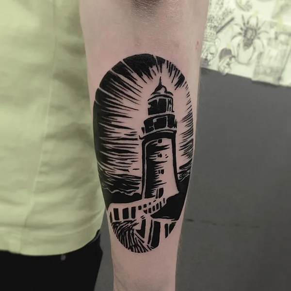 Black tattoo by Евгений Неделько in Katowice
