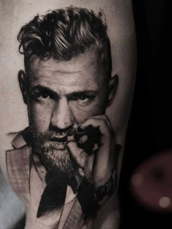 male black and grey realism tattoo on forearm #5043 | Tattoo Artist Kurt Staudinger
