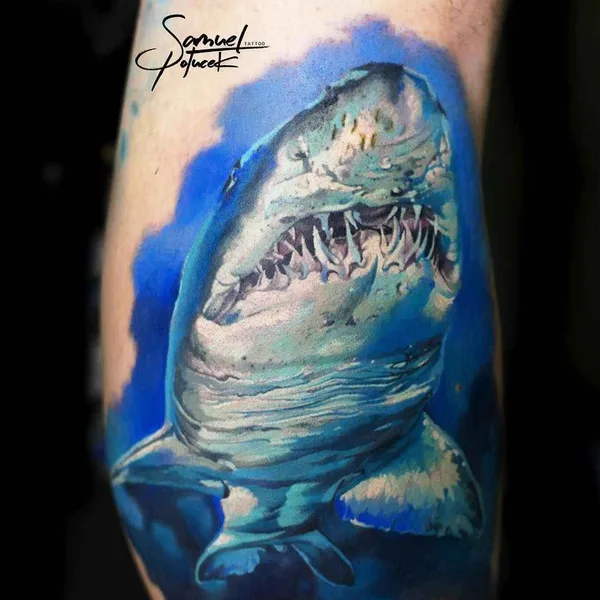 Realism tattoo by Samuel Potucek in Bratislava