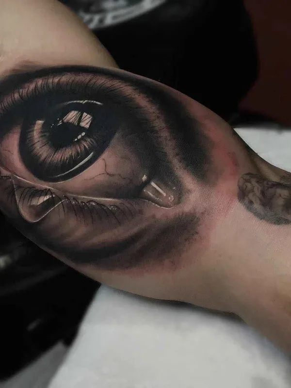 black and grey realism татуировка на forearm #1140 | Тату мастер Gabriel Gonzalez