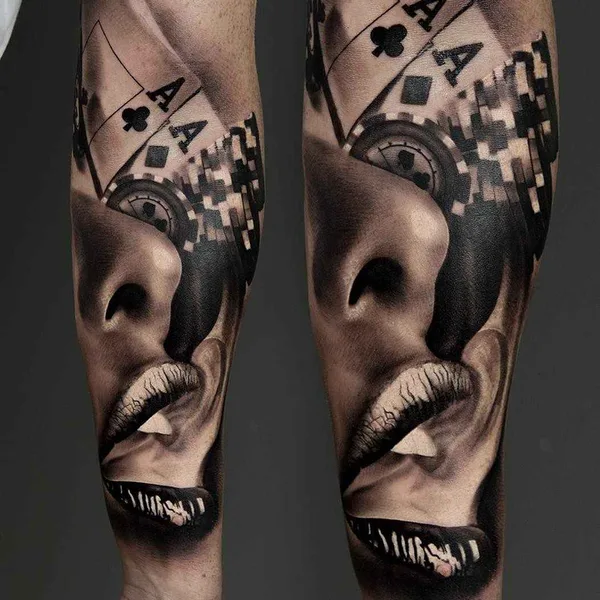 Авторская tattoo by Damian Gorski in London