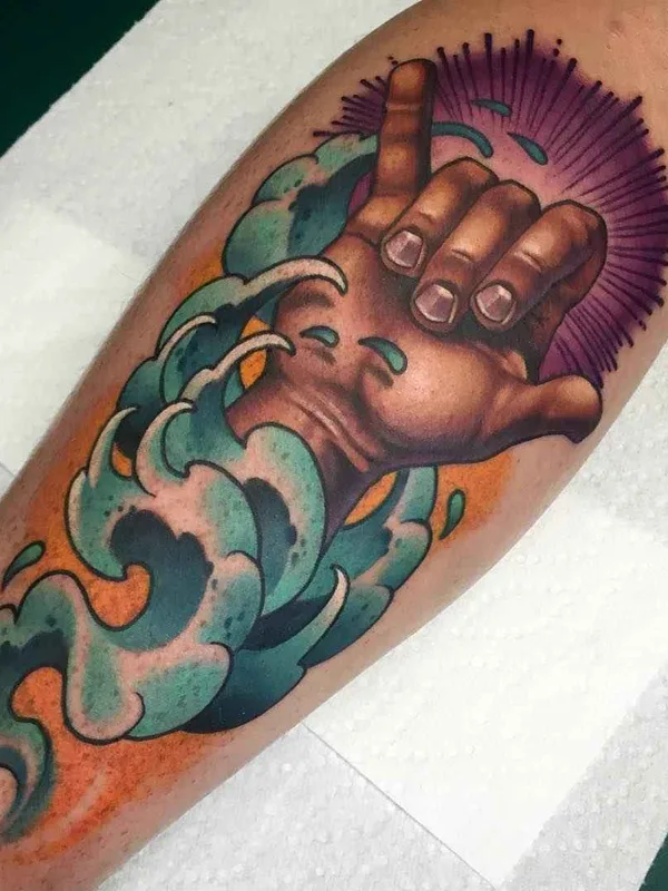 color neo traditional татуировка на forearm #16995 | Тату мастер Aaron Springs