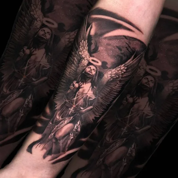Realism tattoo by Анатолий Громов in Саратов