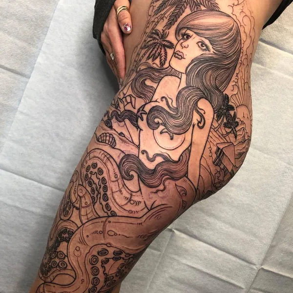 Author's Style tattoo by Joseph Haefs in Las Vegas