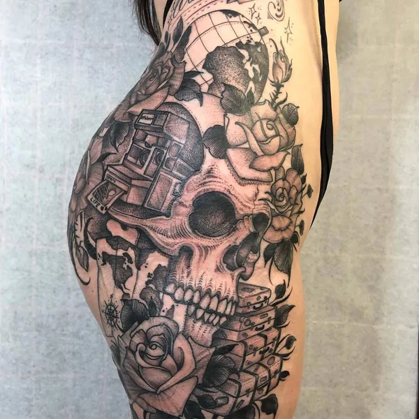 Author's Style tattoo by Joseph Haefs in Las Vegas