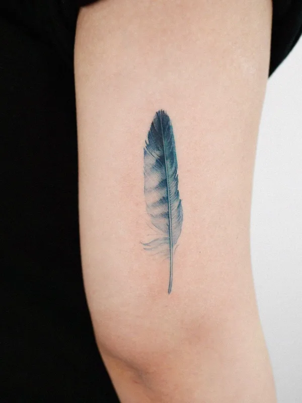 color watercolor Tatuagem em upper arm #51115 | Tatuador Hansan
