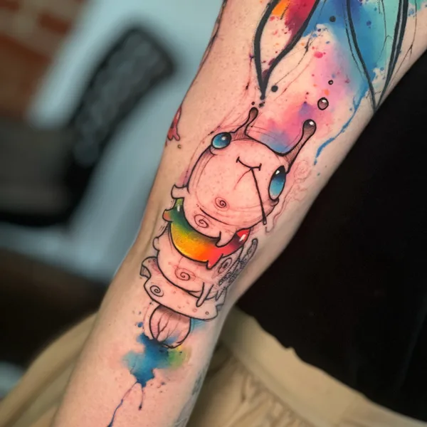 Abstract tattoo by Антон Ковригин (Yellow Dog) in Краснодар