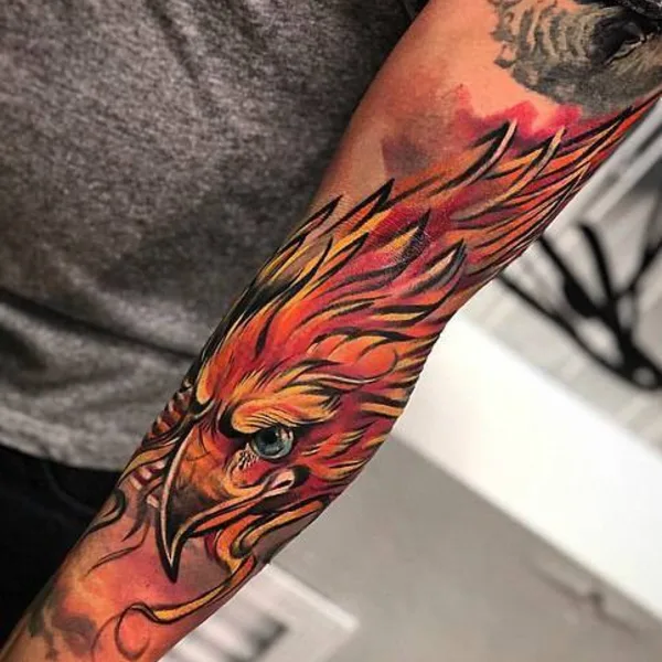 Neo Traditional tattoo by Лейла Азизова in Казань