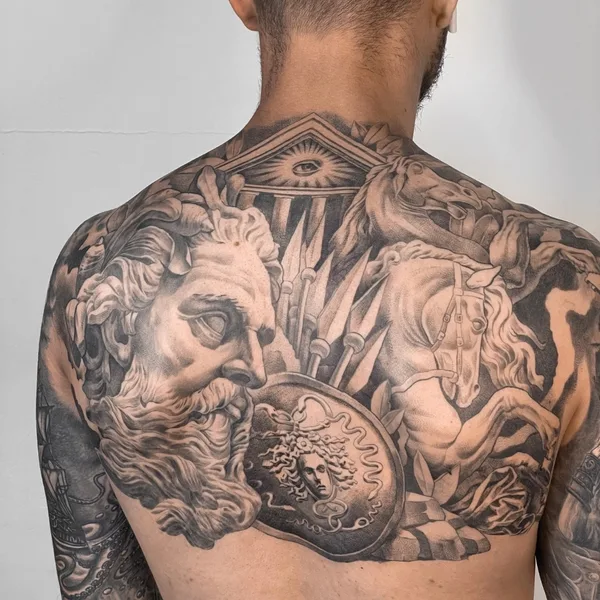 Realism tattoo by Alex Uragan in Moscow