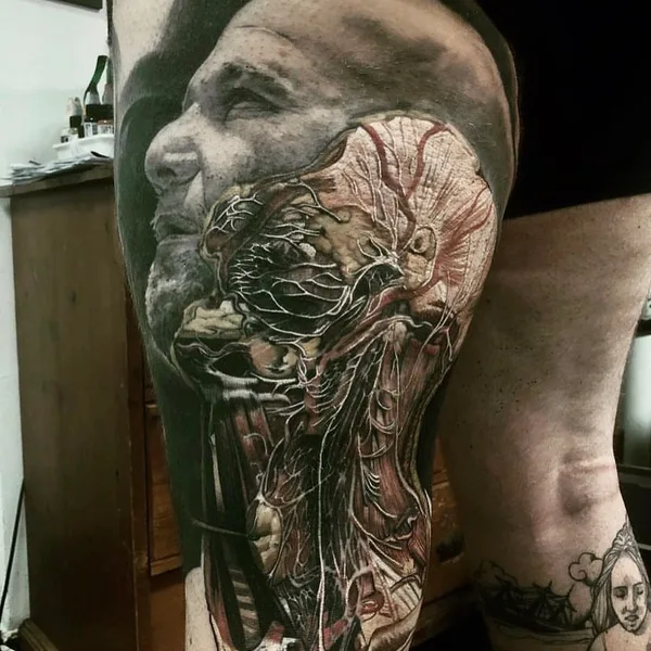 Realism tattoo by Piotr Polak