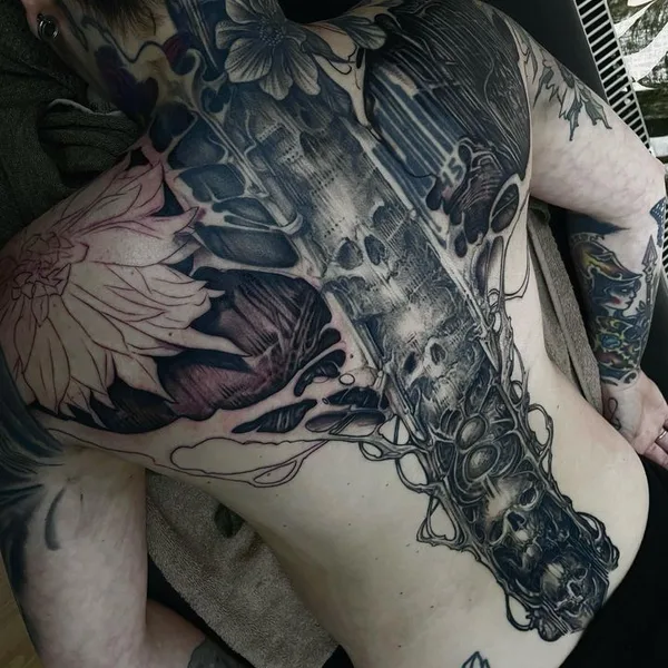 Realism tattoo by Piotr Polak