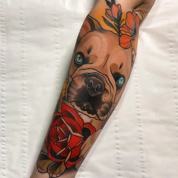 Neo Traditional tattoo by Alex Garcia
