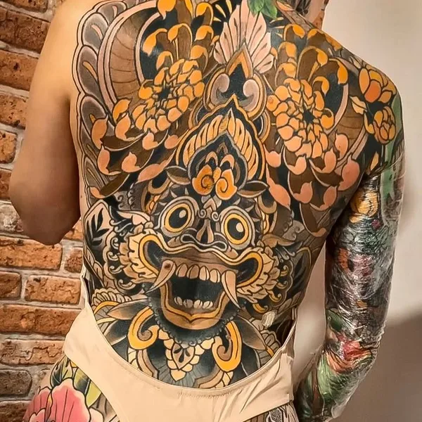 Neo Traditional tattoo by Alex Garcia