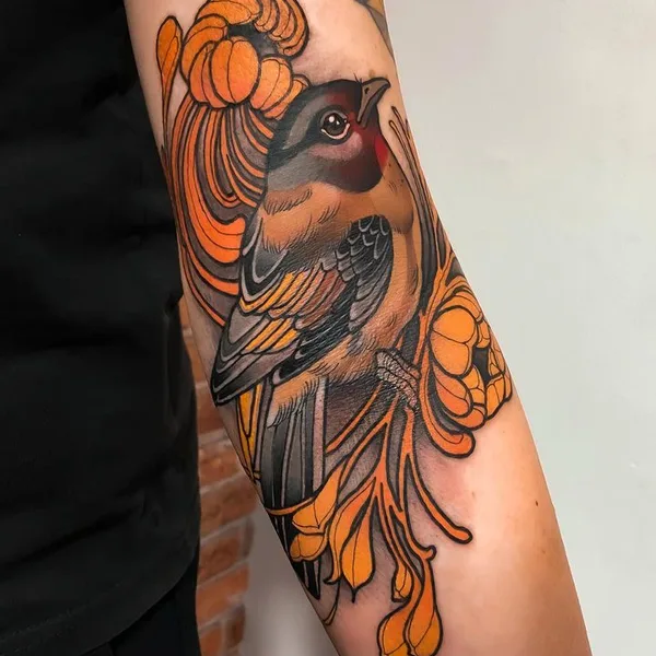 Neo Traditional tattoo by Alex Garcia