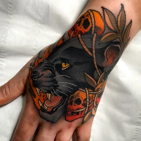Neo Traditional tattoo by Alex Garcia