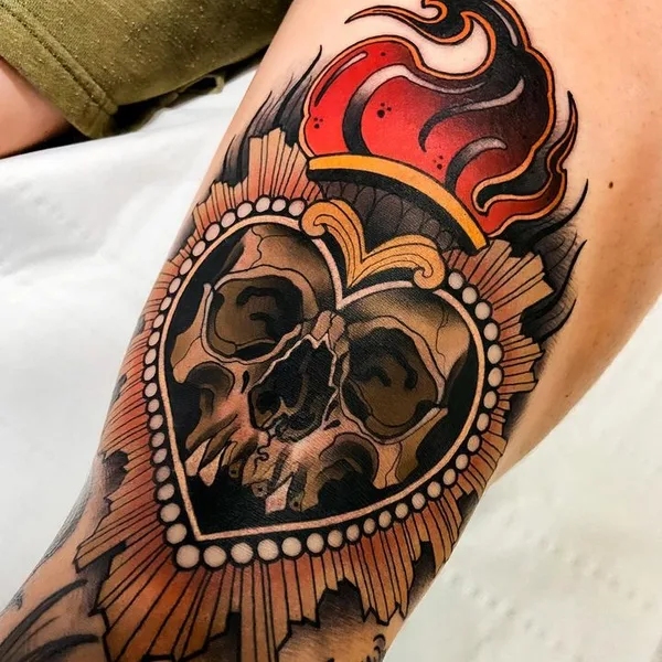 Neo Traditional tattoo by Alex Garcia