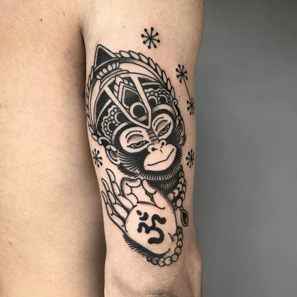 Oriental tattoo by Jeremie Kergroach in Bruxelles