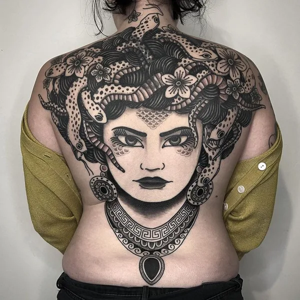 Oriental tattoo by Jeremie Kergroach in Bruxelles