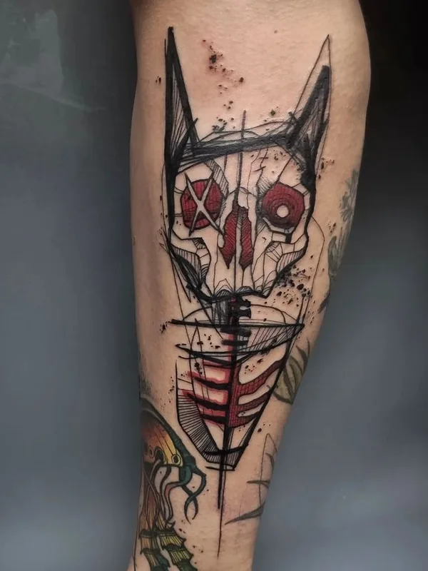 color sketch татуировка на forearm #66526 | Тату мастер Weeping Hyena