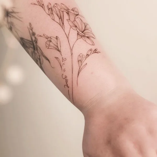 miniature tattoo by dashatattooer in Antwerpen