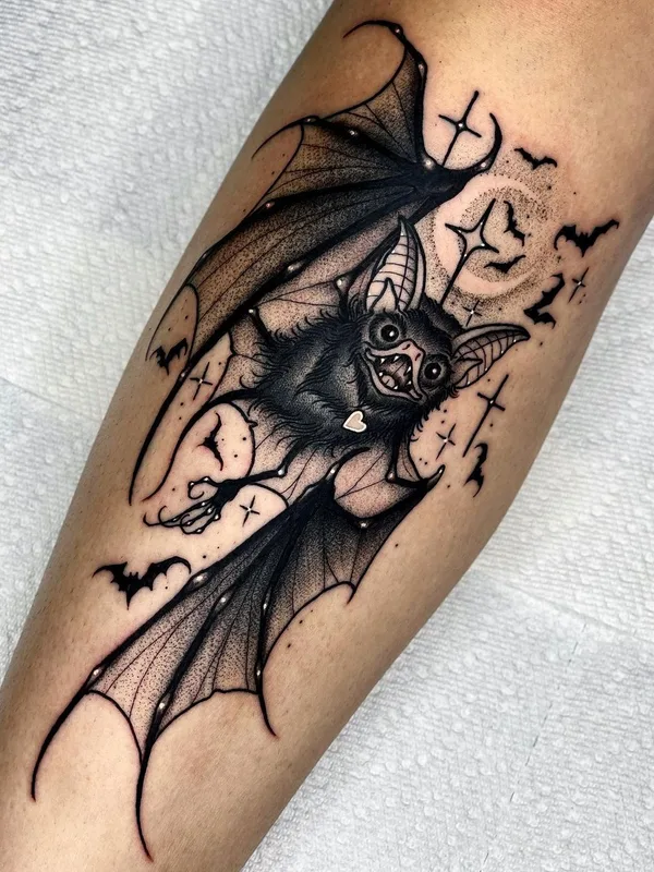 black and grey blackwork татуировка на forearm #40183 | Тату мастер Angelo Parente