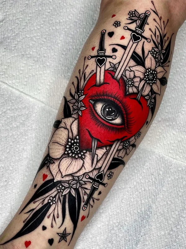 color neo traditional татуировка на forearm #40192 | Тату мастер Angelo Parente