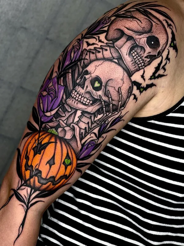 color black and grey татуировка на forearm #40188 | Тату мастер Angelo Parente
