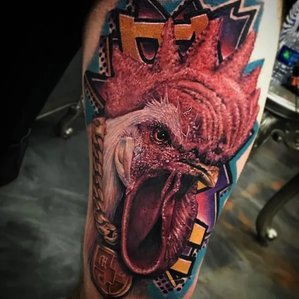 Portrait tattoo by Roman Abrego in Yucaipa