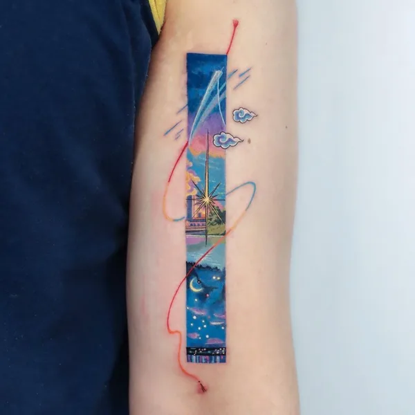 Oriental tattoo by Jing in Los Angeles