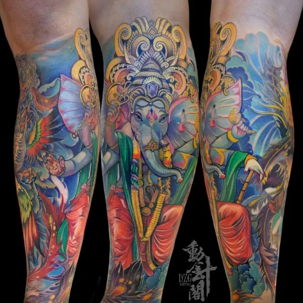 Realism tattoo by Lu Xin in Wuhan