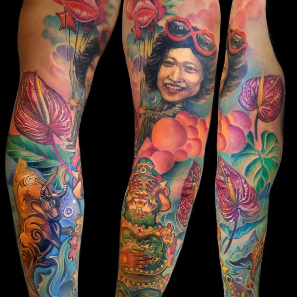 Realism tattoo by Lu Xin in Wuhan
