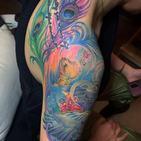 Realism tattoo by Lu Xin in Wuhan