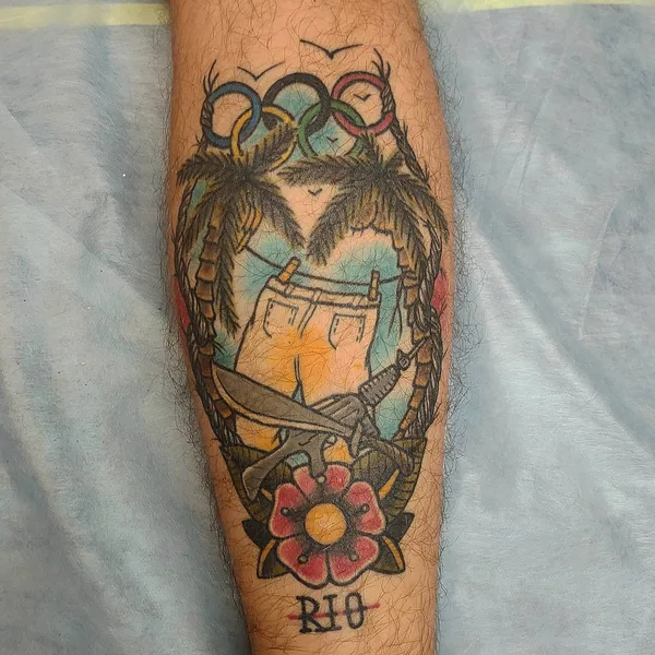 Traditional tattoo by Андрей Шустов in Saint Petersburg