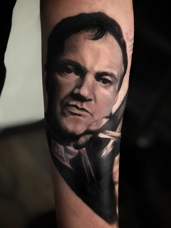 black and grey realism татуировка на forearm #71124 | Тату мастер Александра Сафронова