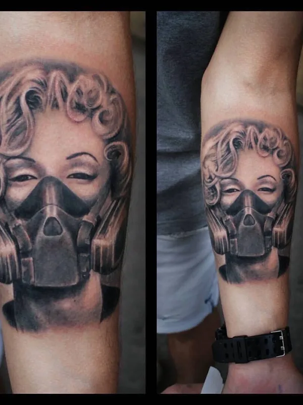 black and grey realism татуировка на forearm #71130 | Тату мастер Александра Сафронова