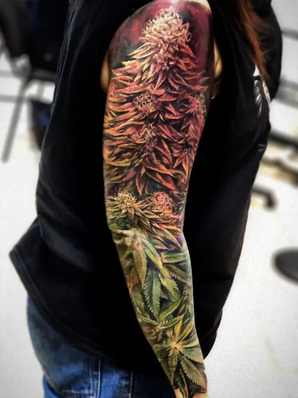 color realism татуировка на full sleeve #71133 | Тату мастер Александра Сафронова