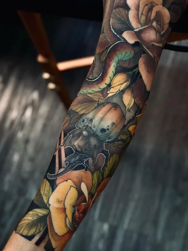 color illustrative Tatuaggio su forearm #41373 | Tatuatore Ignis.ink