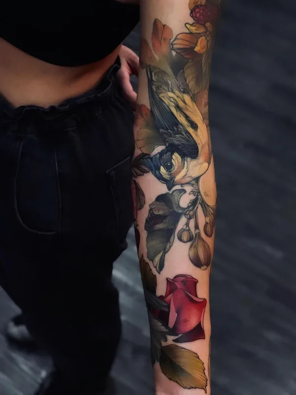 color realism Tatuaggio su full sleeve #41377 | Tatuatore Ignis.ink