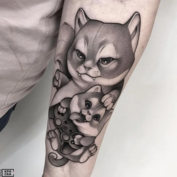 Author's Style tattoo by Илья Кузнецов in Смоленск