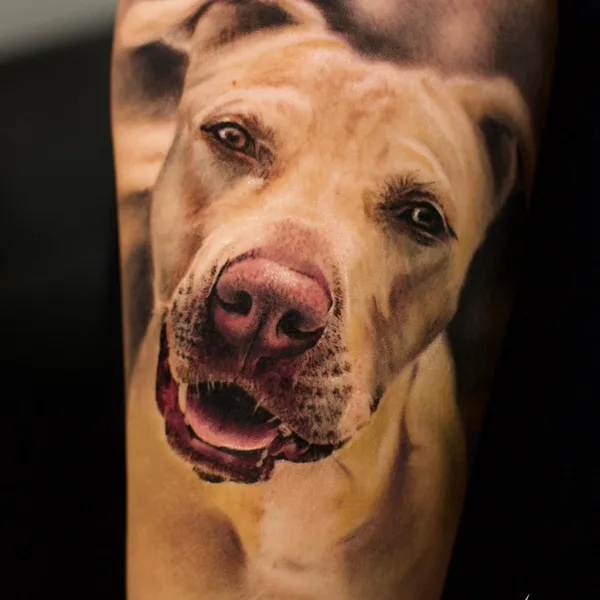 Портретная tattoo by Luigi Mansi in Latina